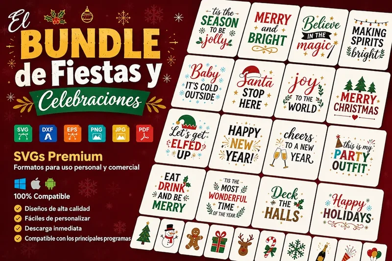 Pack de Navidad y Fiestas
